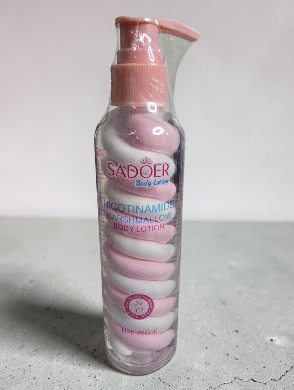 SADOER Nicotinamide Marshmallow Body Lotion 200ml